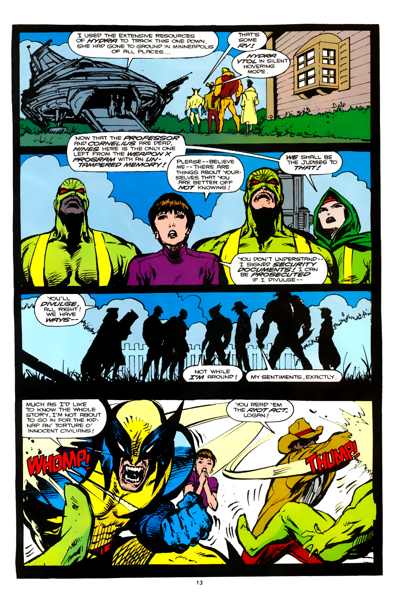 Read online Wolverine (1988) comic -  Issue #62 - 11