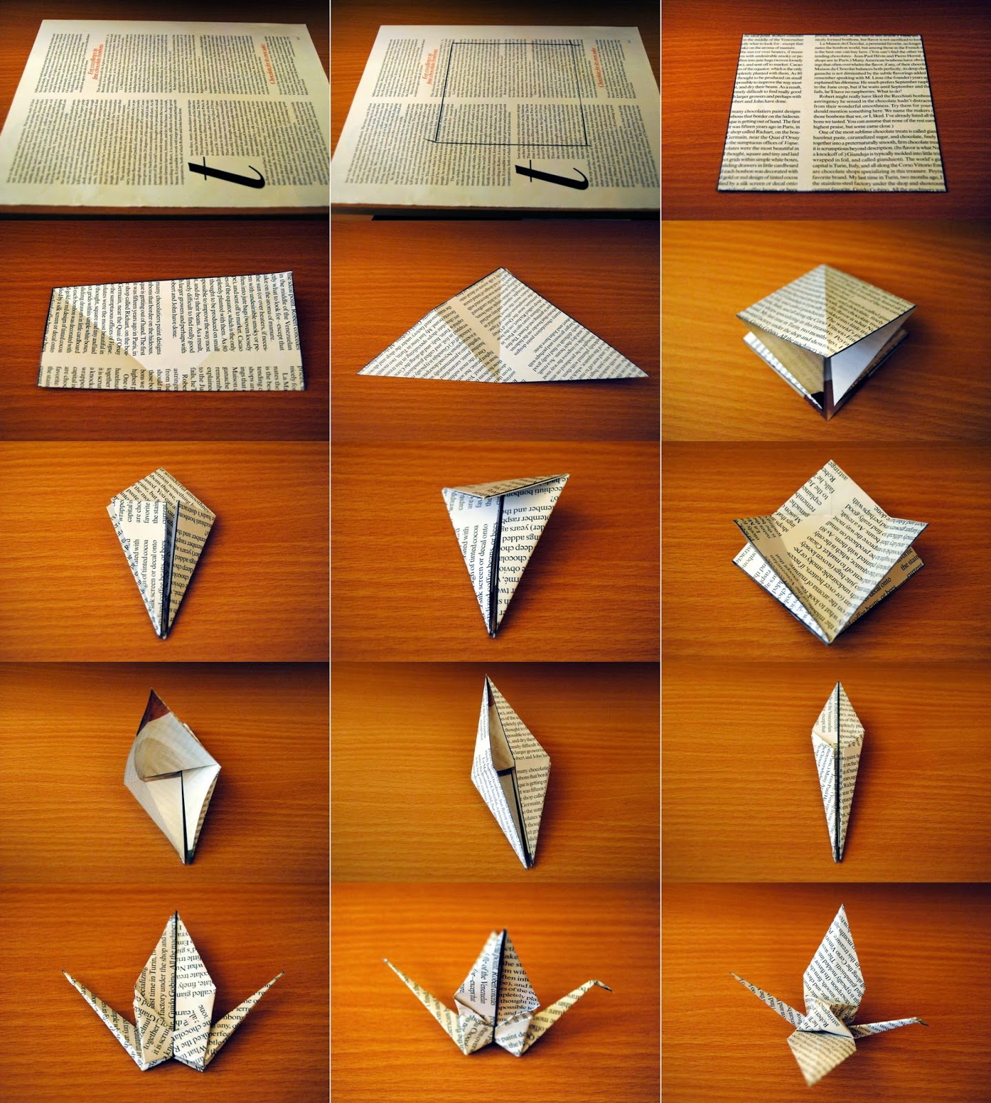 How To Make Origami Crane Step By Step