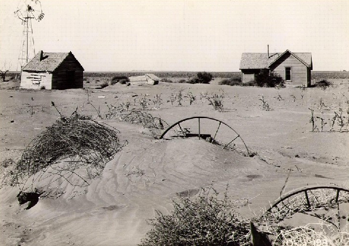 Dust Bowl from Wikimedia Commons, Public Domain