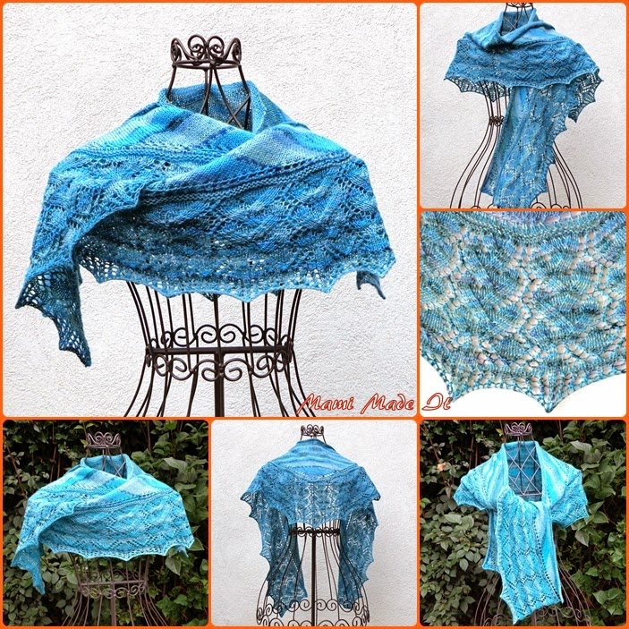 Shawlette Blue Lagoon by Mami Made It