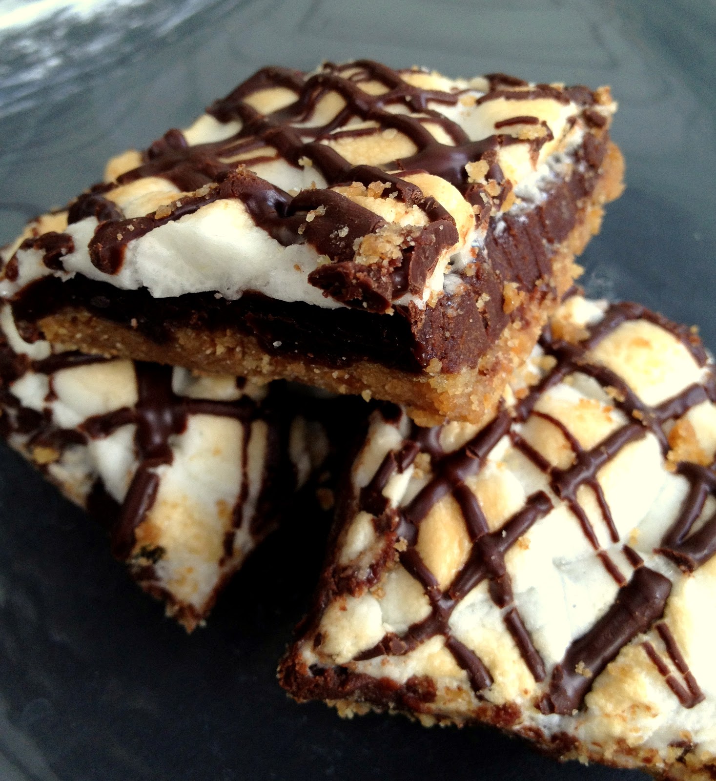 Toasted Marshmallow Summer S'more Bars