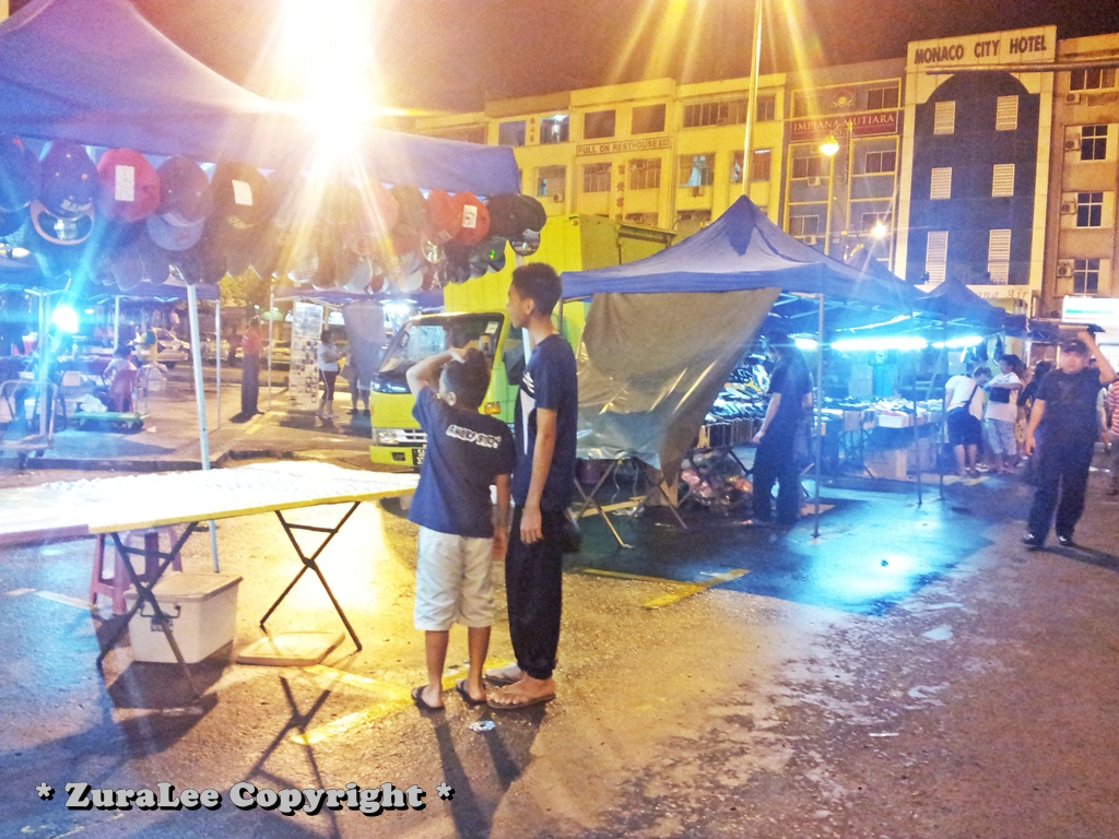 Cerita Saya Sabah Pasar  Malam  Kampung Air 