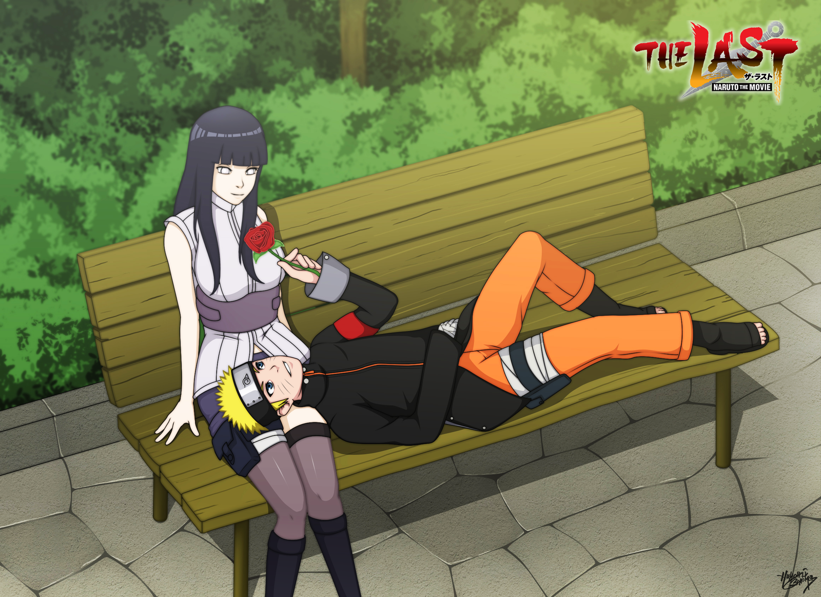 Kumpulan Gambar Naruto Hinata Romantis Kata Ciuman Kartun