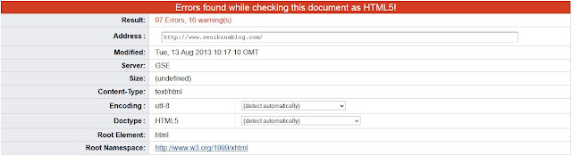 Gambar HTML5 errors W3C Markup Validator