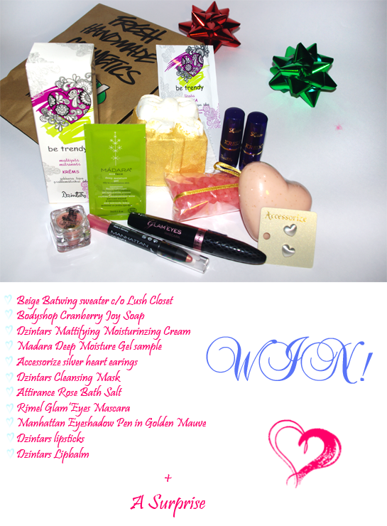 Blog giveaway, Giveaway, Win beauty products, Blogiversary giveaway