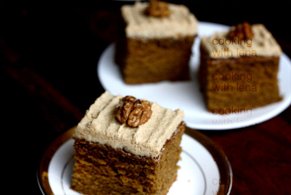 best coffee cake with coffee butter cream