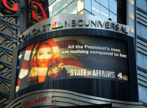 State of Affairs series premiere billboard NYC State of Affairs series premiere billboard NYC