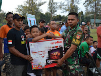 Lettu Inf. Syahrul Aziz Tutup Turnamen Danyonif/407