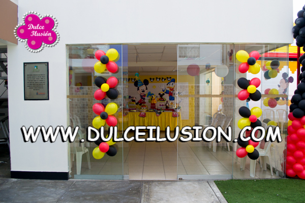 DECORACION DE LA CASA DE MICKEY MOUSE - DULCE ILUSION | Dulce Ilusión