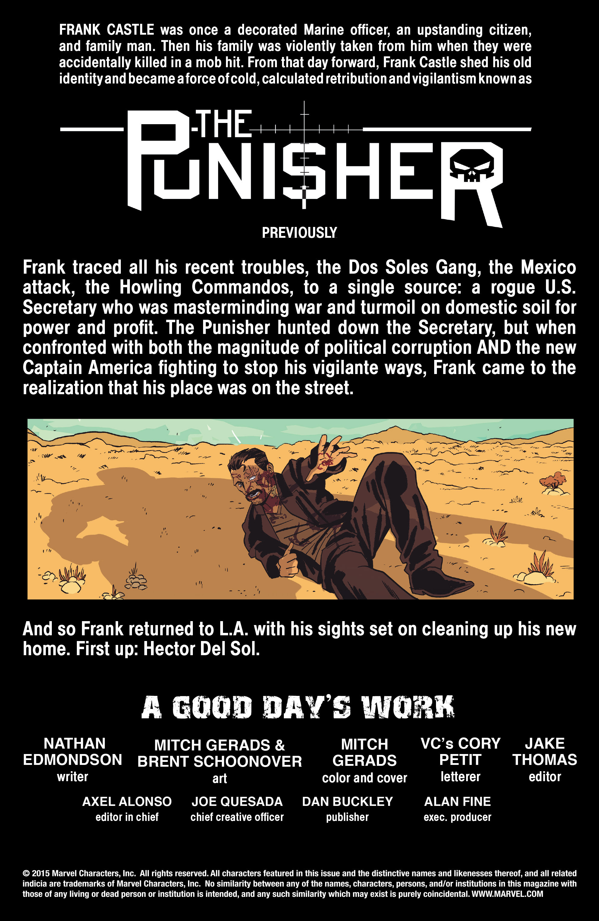 Read online The Punisher (2014) comic -  Issue #18 - 2