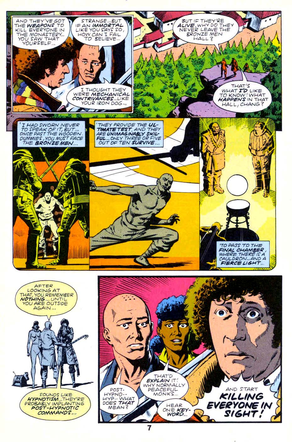 Read online Doctor Who (1984) comic -  Issue #7 - 9