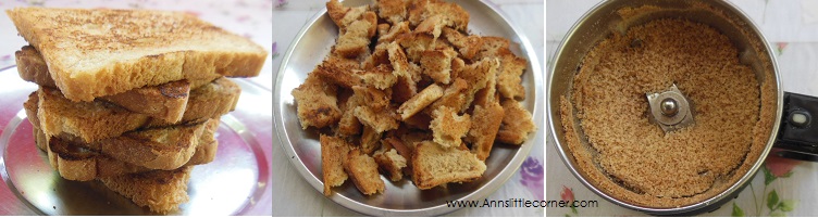 How to make Homemade BreadCrumbs- Step 1