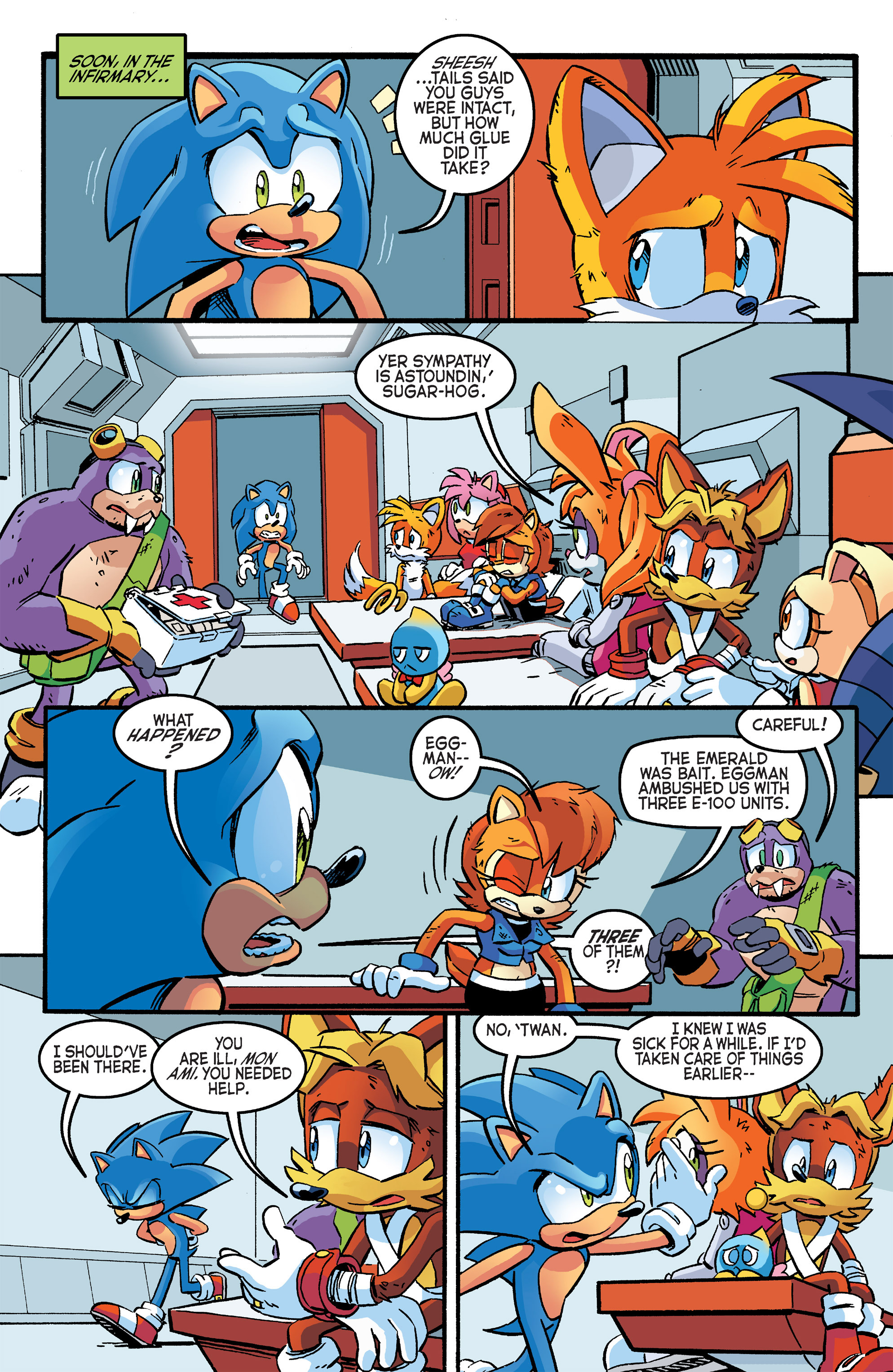 Read online Sonic The Hedgehog comic -  Issue #267 - 21