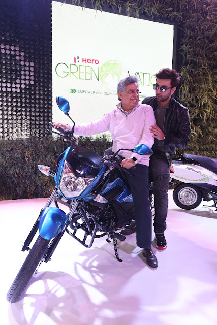 Ranbir Kapoor Xtreme 200 S Hero MotoCorp
