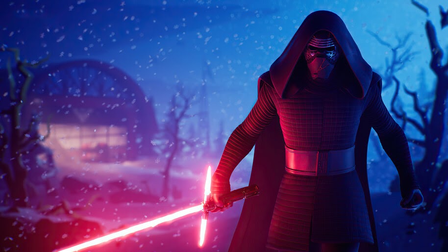 Kylo Ren, Lightsaber, Star Wars, Fortnite, 4K, #5.1931