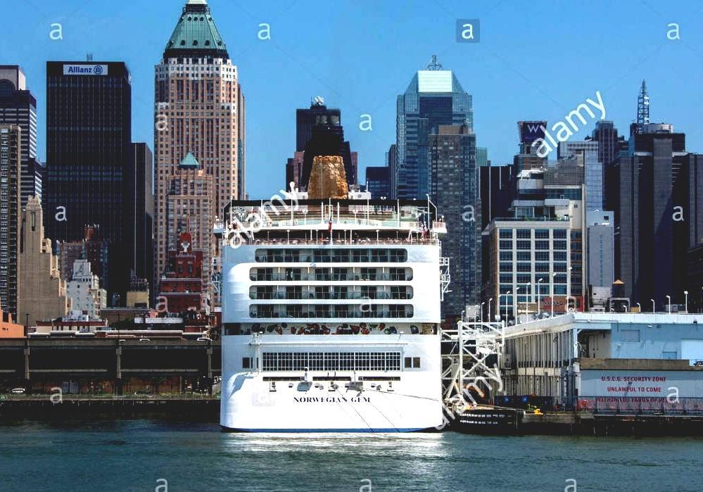 New York Passenger Ship Terminal Norwegian Cruise New York Port