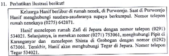 Ini Dia Bocoran Soal UN Arsip Soal dan Kunci Jawaban US Ini Dia Bocoran Soal UN Arsip Soal dan Kunci Jawaban US