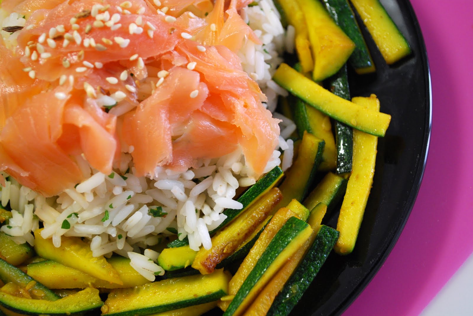 Pasticci in cucina! Riso basmati al salmone affumicato