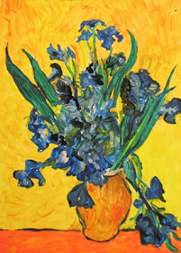 Van Gogh Irises Study