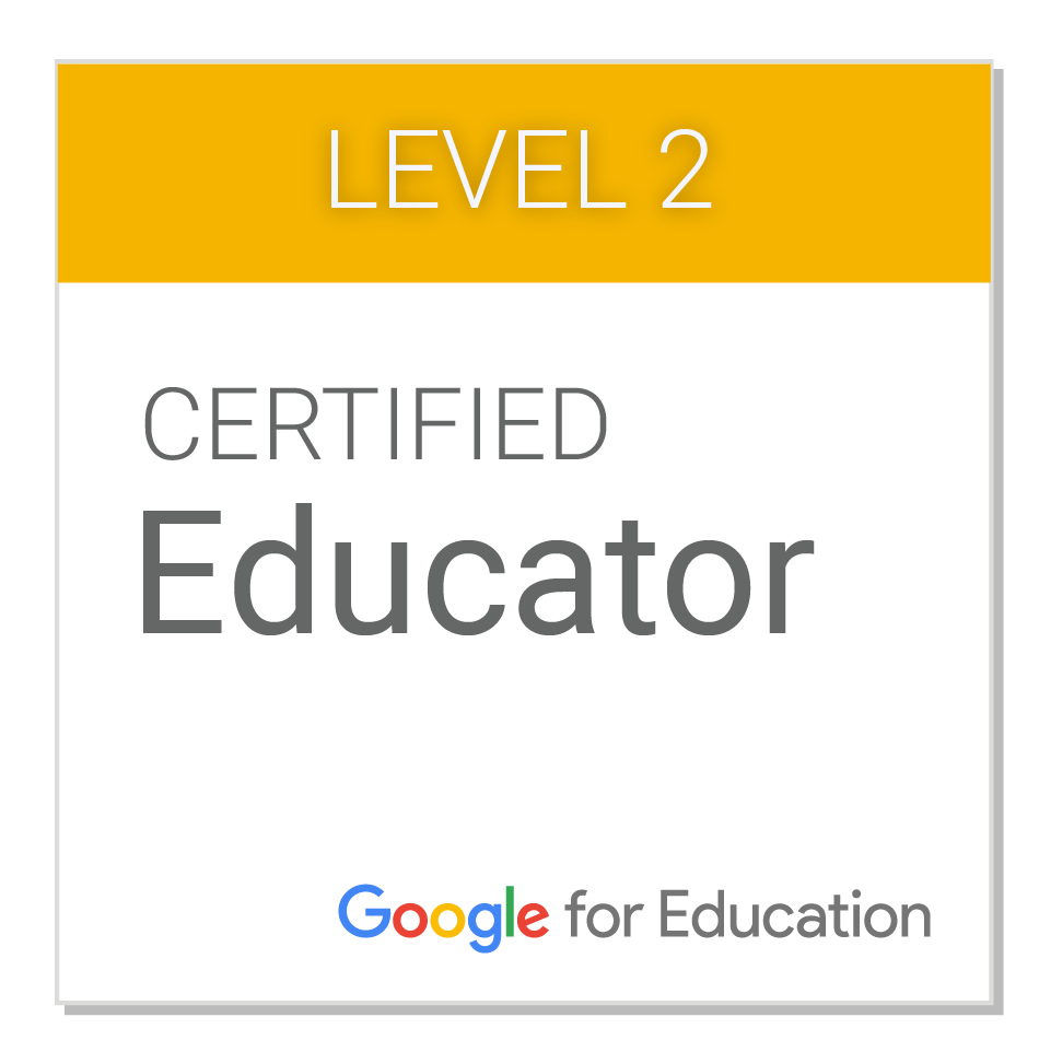 Google Certified Educator 2