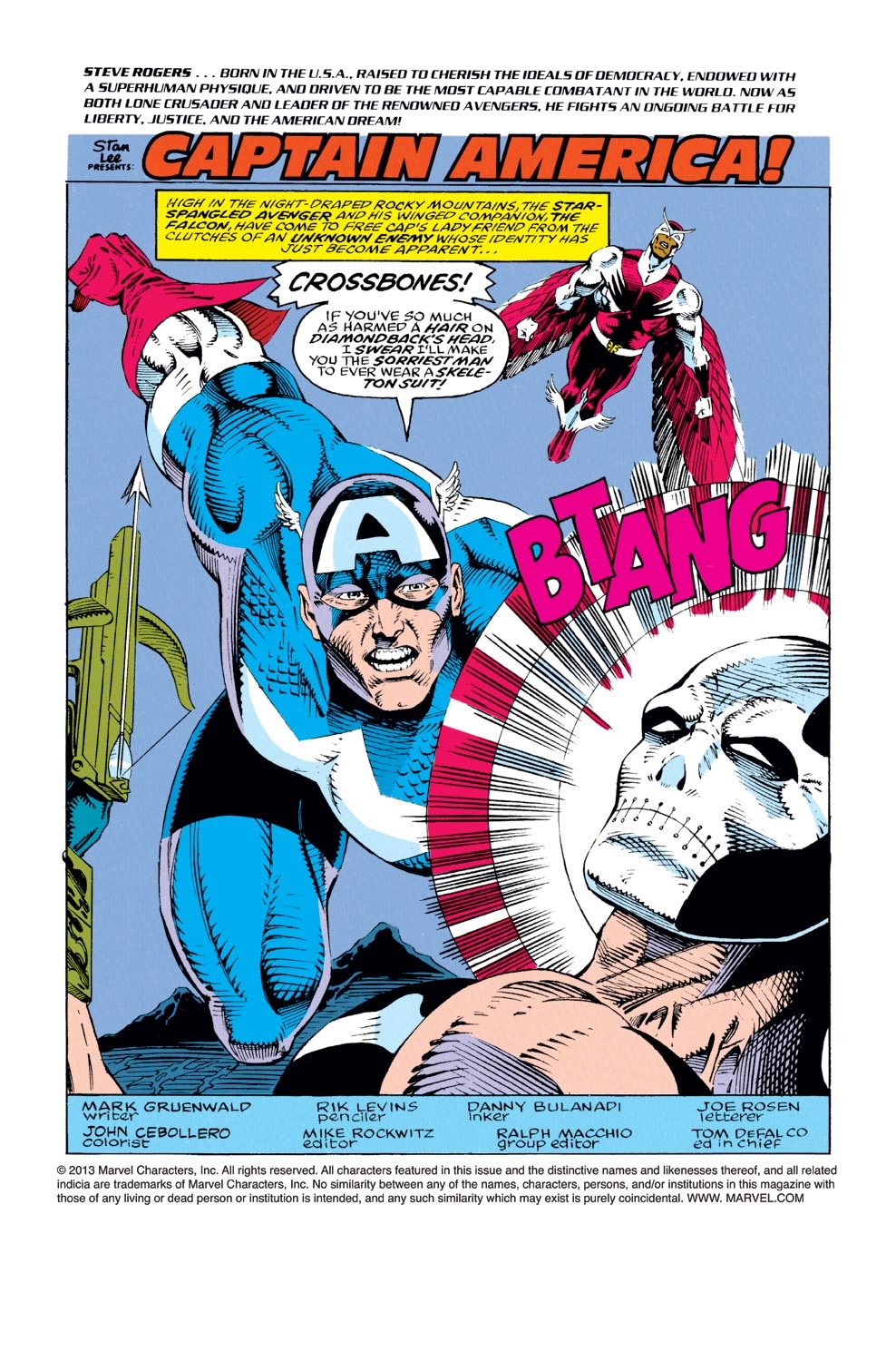 Read online Captain America (1968) comic -  Issue #410 - 2