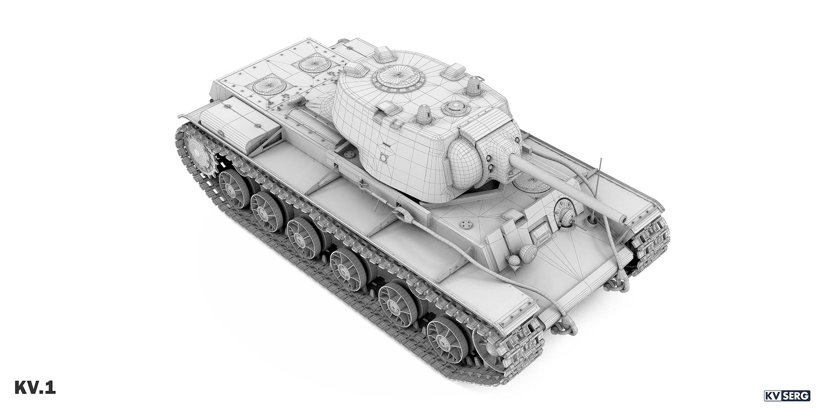 3D model KV 1.