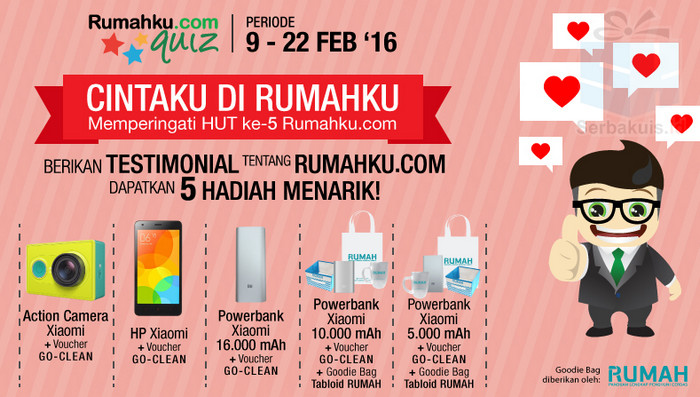 Kontes Testimonial Cintaku Dirumahku.com Kontes Testimonial Cintaku Dirumahku.com