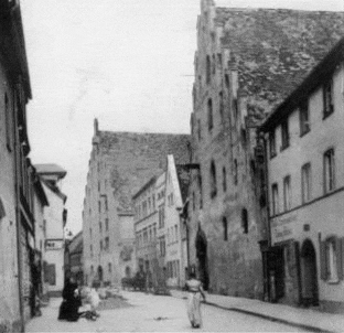 Rosengasse then and now