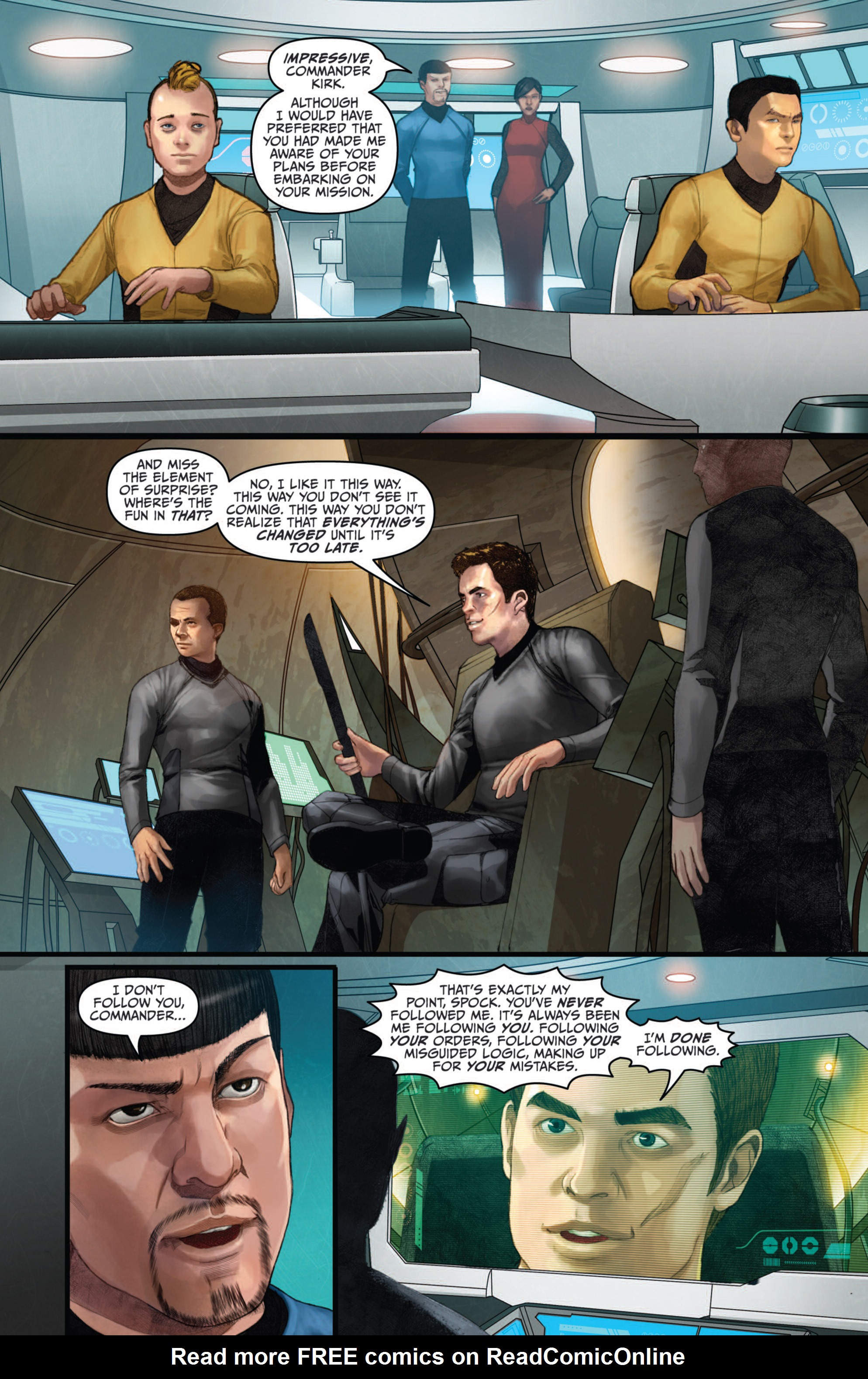 Read online Star Trek (2011) comic -  Issue #15 - 18