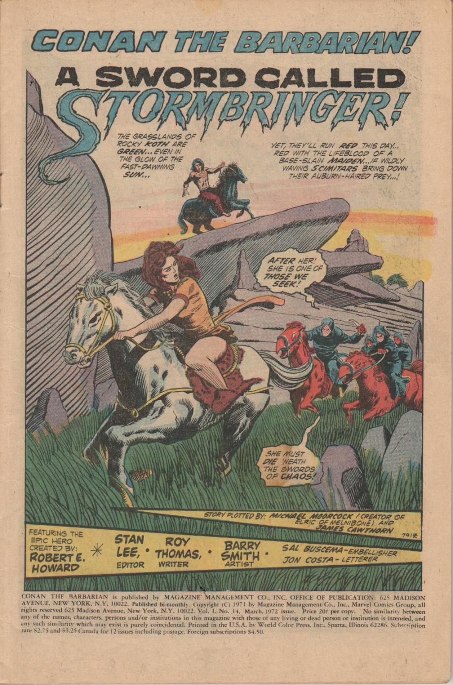 Conan the Barbarian (1970) Issue #14 #26 - English 2