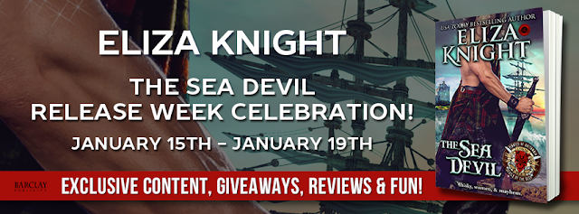 Blog Tour Book Review: The Sea Devil by Eliza Night