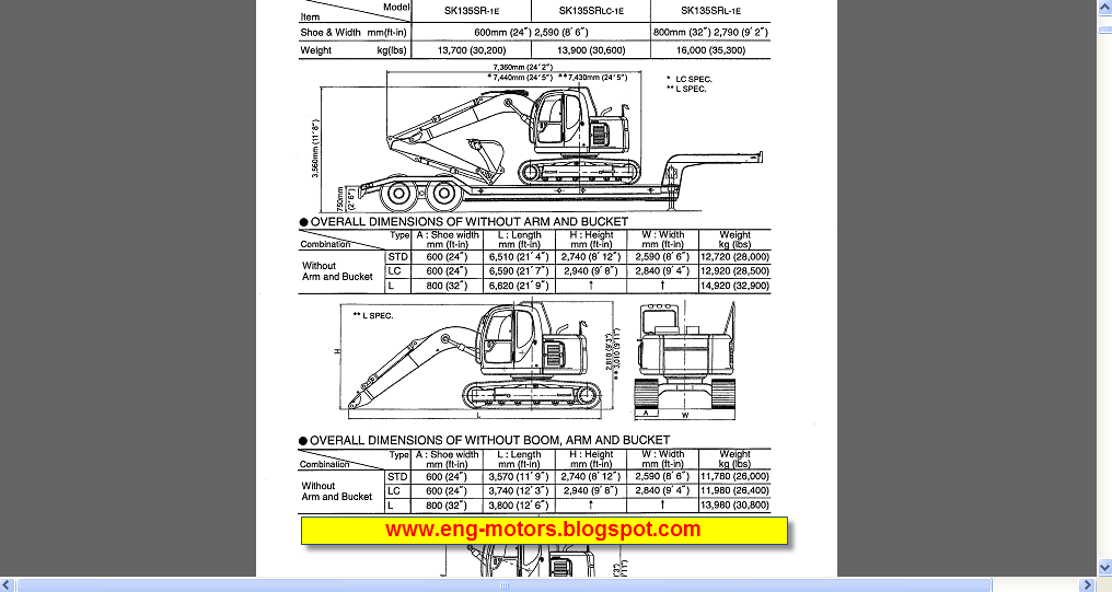 AUTOTECH4YOU Kobelco Excavators Repair Manuals