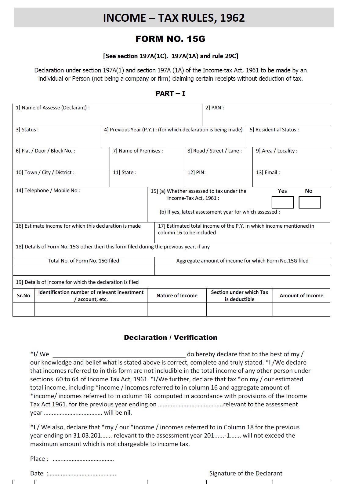 form 15g in word format