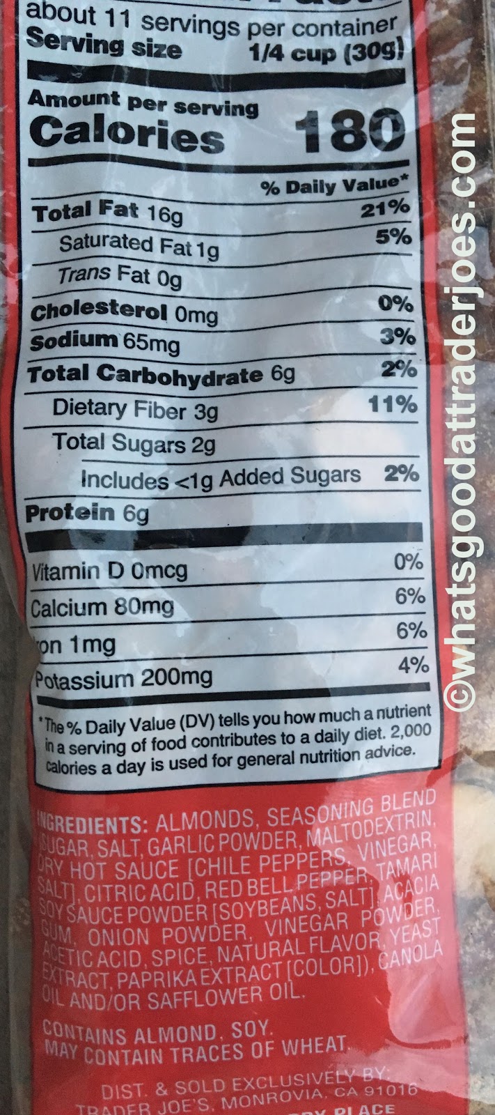 What's Good at Trader Joe's? Trader Joe's Gochujang Flavored Almonds
