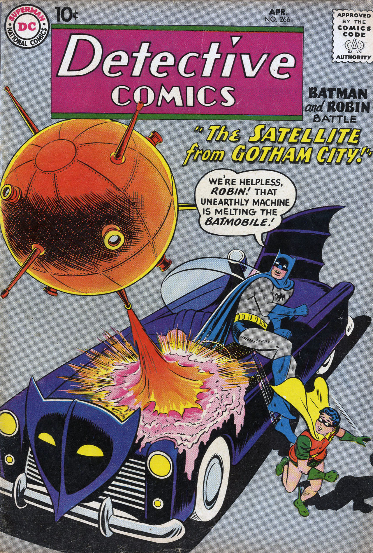 Read online Detective Comics (1937) comic -  Issue #266 - 1