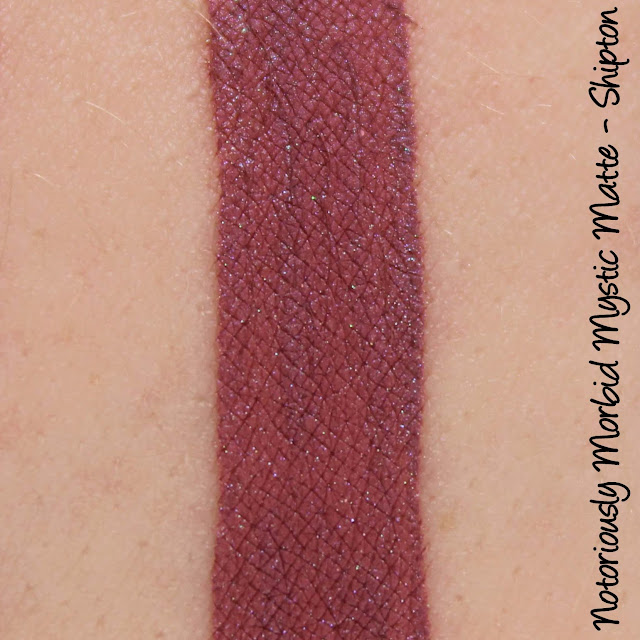 Notoriously Morbid Mystic Matte - Shipton Swatches & Review