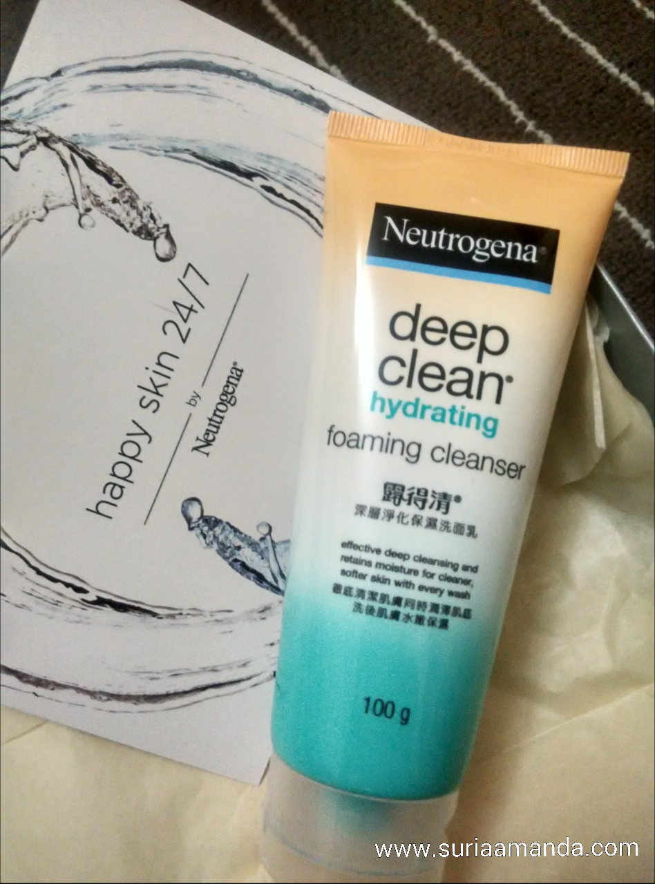 Neutrogena Deep clean acne Foam Cleanser. Neutrogena Deep clean acne. Hydrating foam cleanser