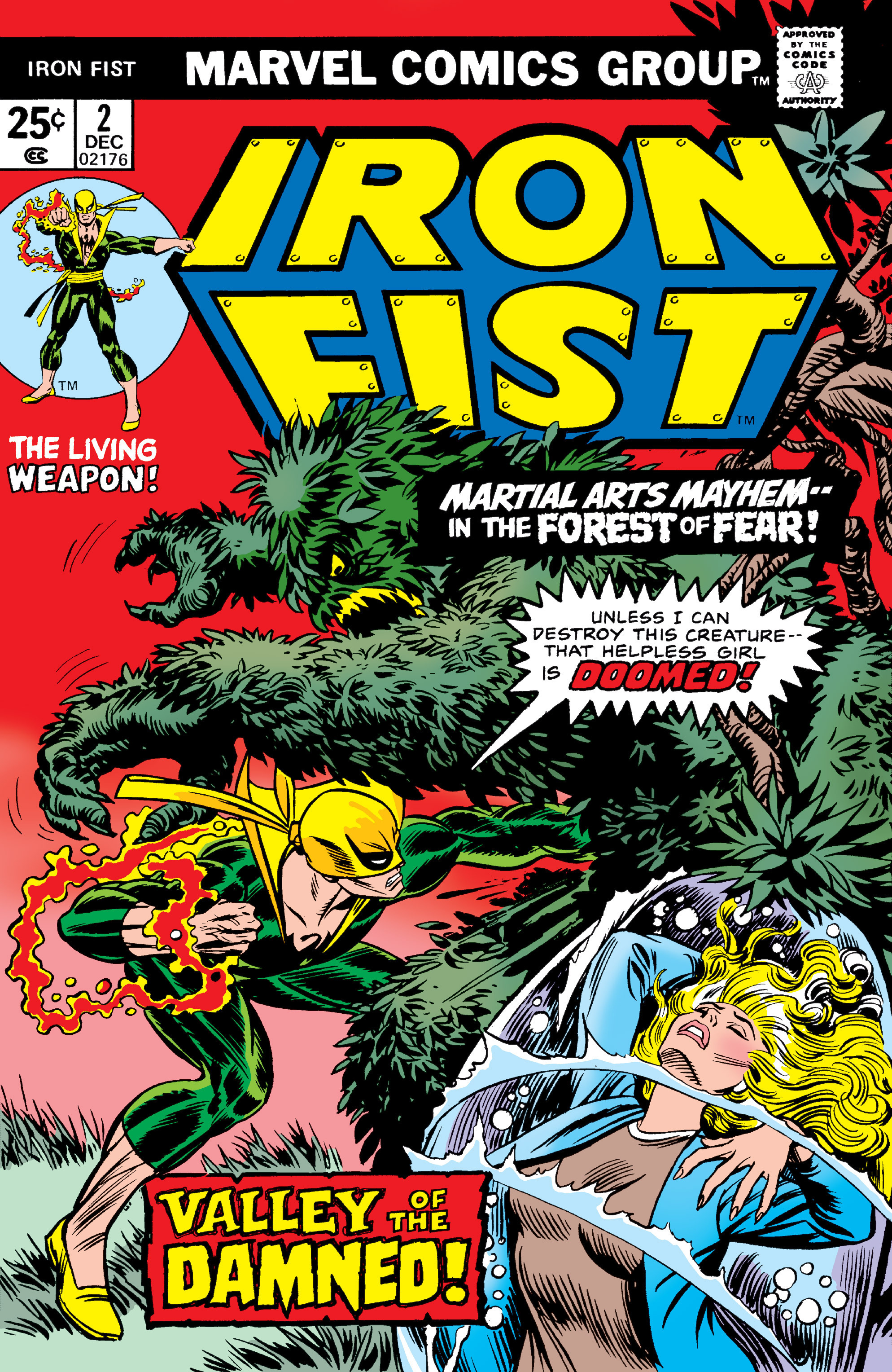 Read online Iron Fist (1975) comic -  Issue #2 - 1