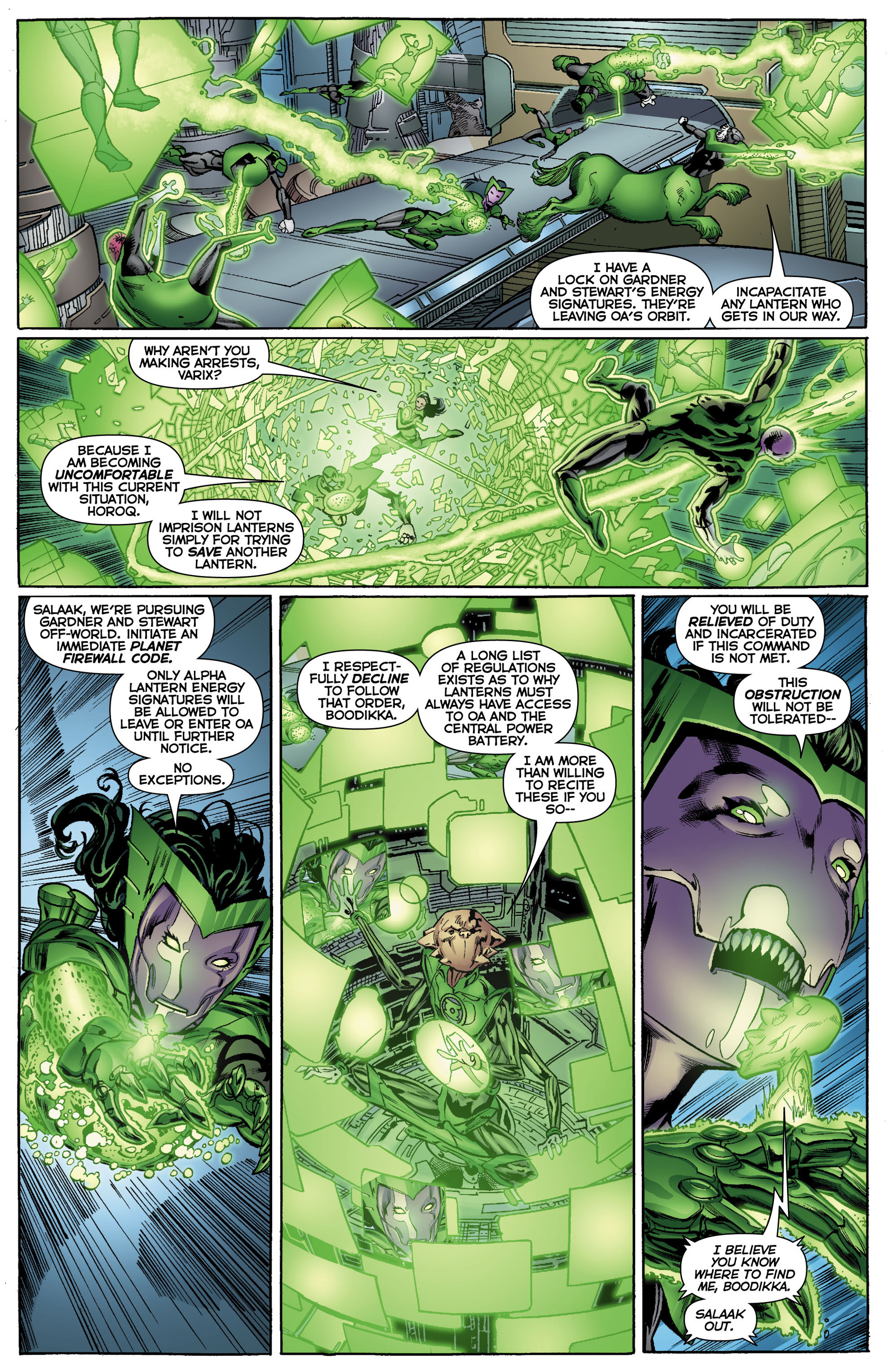 Read online Green Lantern Corps (2011) comic -  Issue #11 - 4