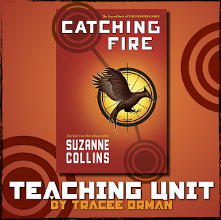 Giveaway time! Win a #CatchingFire Teaching Unit on www.hungergameslessons.com