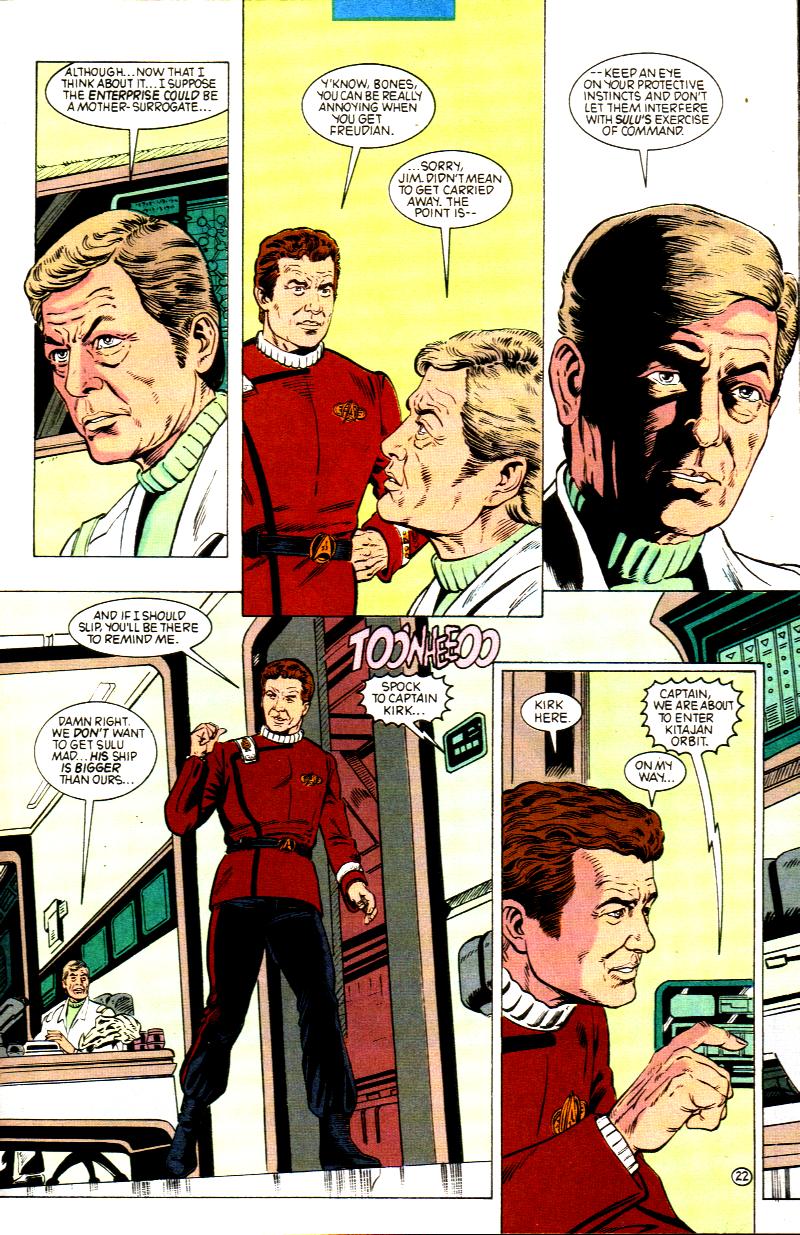 Read online Star Trek (1989) comic -  Issue #35 - 23