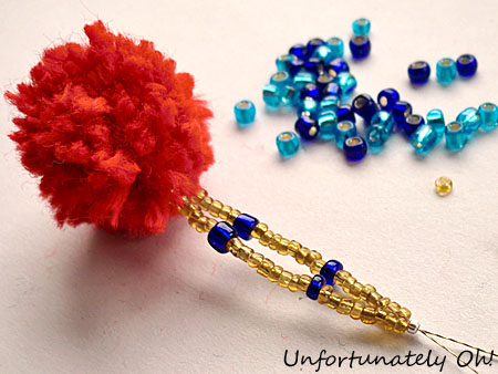 Unfortunately Oh!: Sweetlime Inspired Pompom Necklace