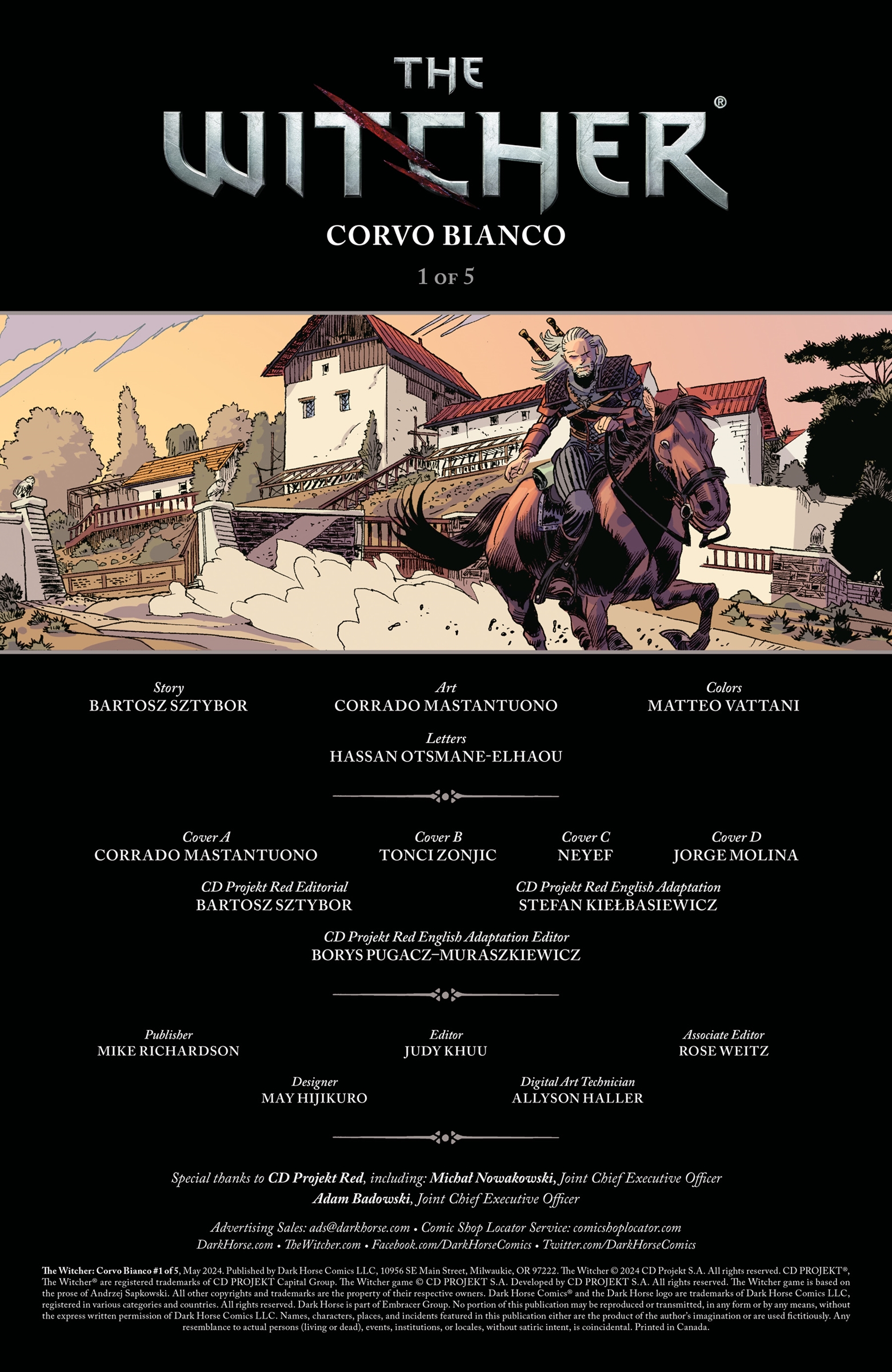 The Witcher: Corvo Bianco chapter 1 page 2