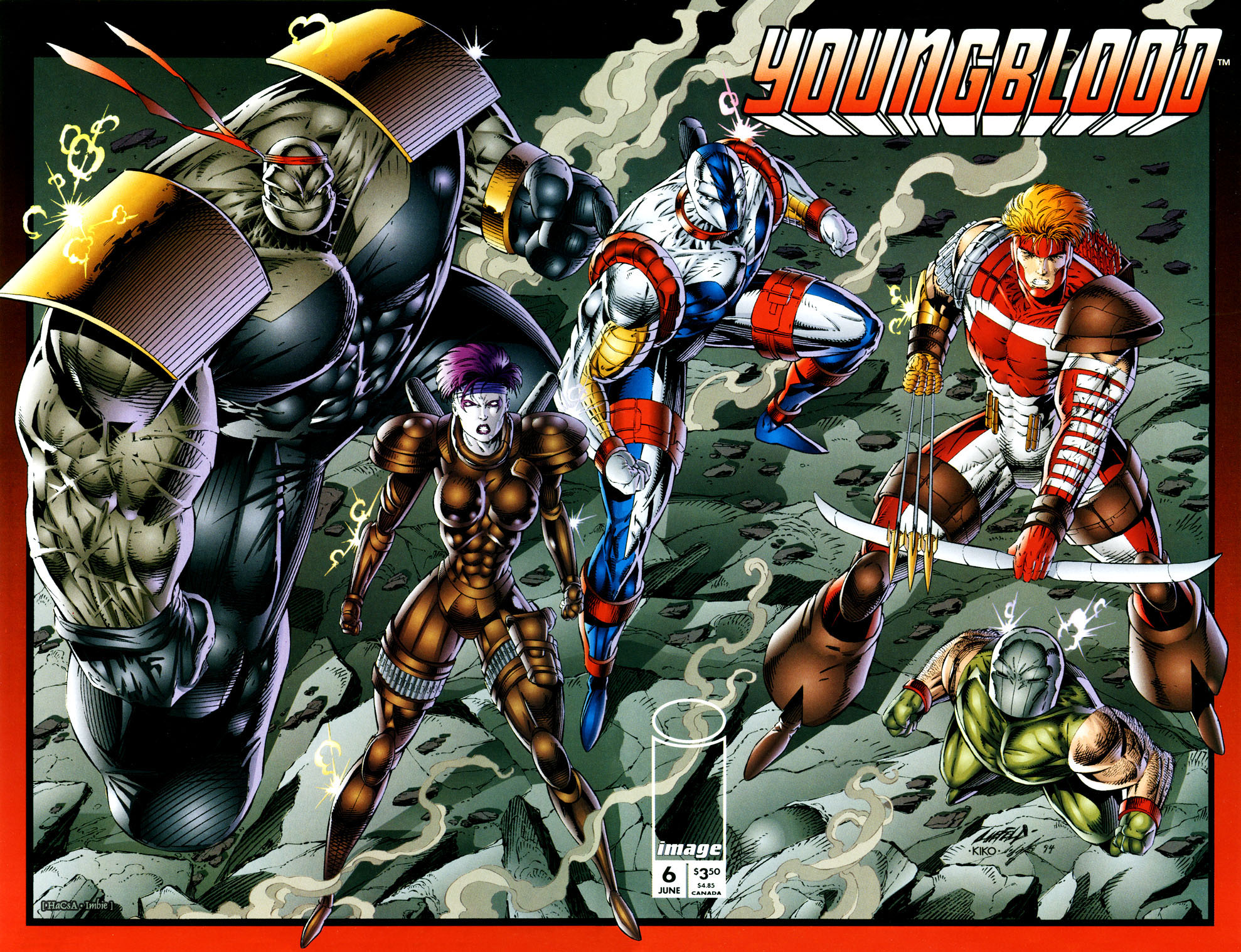 Read online Youngblood (1992) comic -  Issue #6 - 1