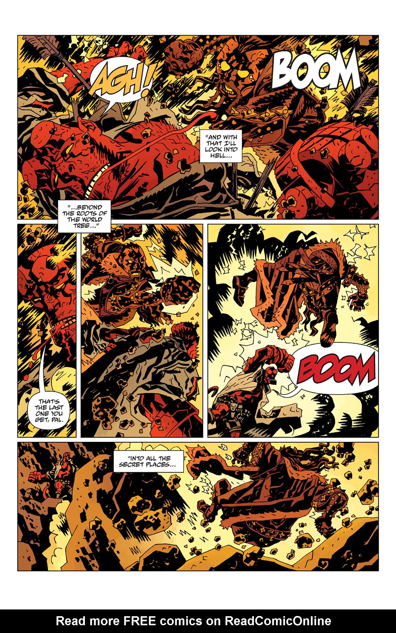 Read online Hellboy: Darkness Calls comic -  Issue # TPB - 132