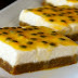 Passion Fruit-Ginger Cheesecake Bars Recipe