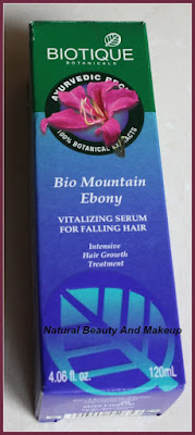 Haulpost featuring Biotique Bio Mountain Ebony Hair vitalizing serum on Natural Beauty And Makeup blog