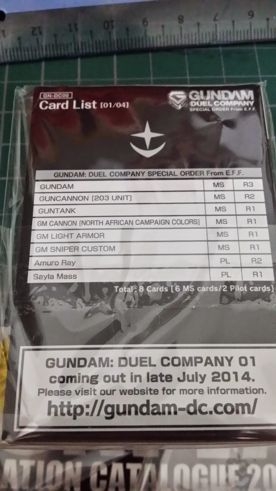 Gear Gundams GUNDAM DUEL COMPANY Online Browser Trading Cards Game.