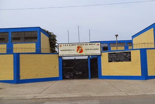 Escuela 3040 VEINTE DE ABRIL - Los Olivos