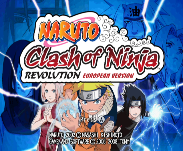 Chokocat's Anime Video Games 2203 Naruto (Nintendo Wii)